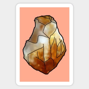 Citrine Chunk Sticker